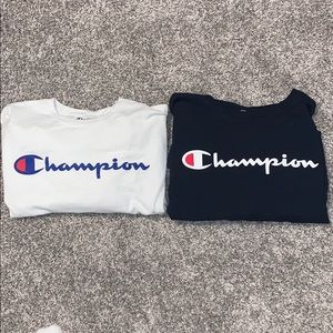 Long Sleeve Champion Tees